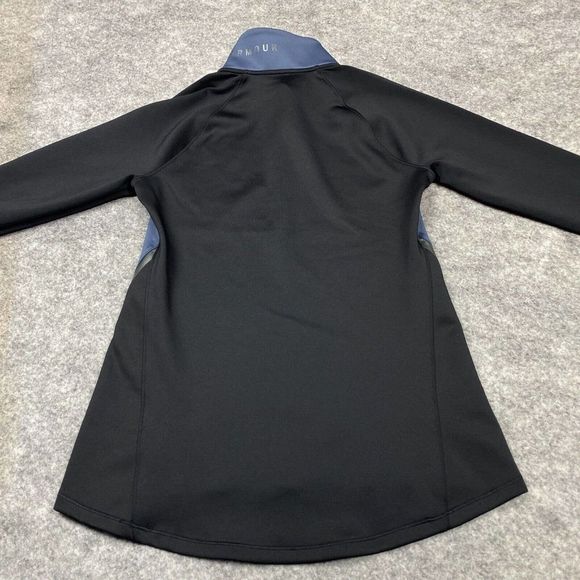 Under Armour Womens Pullover Medium FITTED Cold Gear 1/4 Zip Thumb Holes - Picture 12 of 12